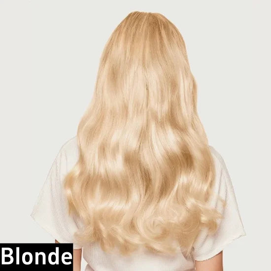 LuxeLocks Natural Lace Hair Net Human Hair Topper – Instantly Transform Your Look - 70% OFF