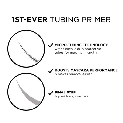 The Tube & Prime Mascara Duo - Smudge-Proof Lashes, Easy Removal - 50% OFF