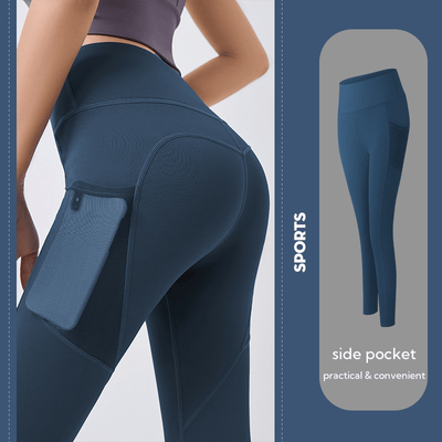 CoreSculpt Side-Pocket Shaping Leggings – Control, Comfort, and Confidence in Every Move - 50% OFF