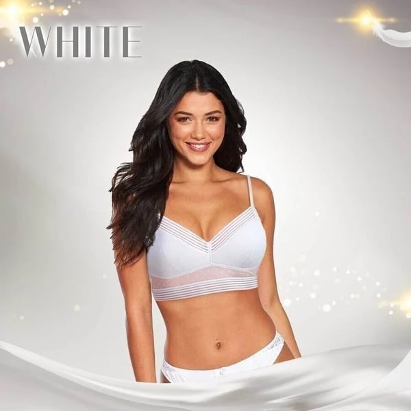 Low Back Wireless Lifting Lace Bra – Effortless Lift, Invisible Confidence - 1+1 Free