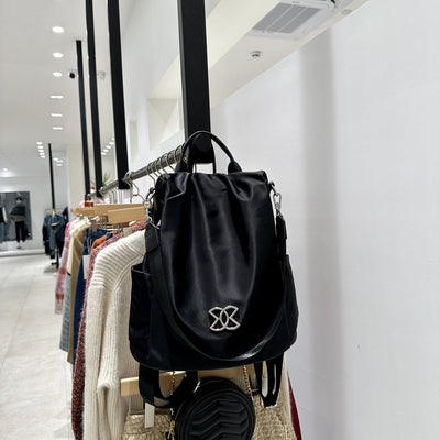 SecureStyle Anti-Theft Large Capacity Backpack – Multi-Way Wear with Hidden Zipper & Spacious Interior - 50% OFF