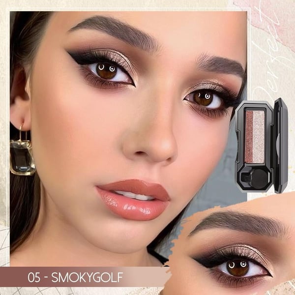 1+1 FREE- GradientGlow Eyeshadow – Effortlessly create a luminous, gradient eye look +FREE BRUSH
