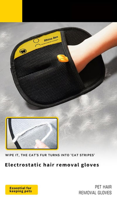 PurrfectGlove Pro + Effortless Pet Hair Removal for a Spotless Home and Happy Pets - 50% OFF