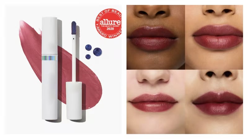 TintSmart Lip Stain Masque - 24-Hour Lip Color Natural Finish, Zero Touch-Ups - 1+1 FREE