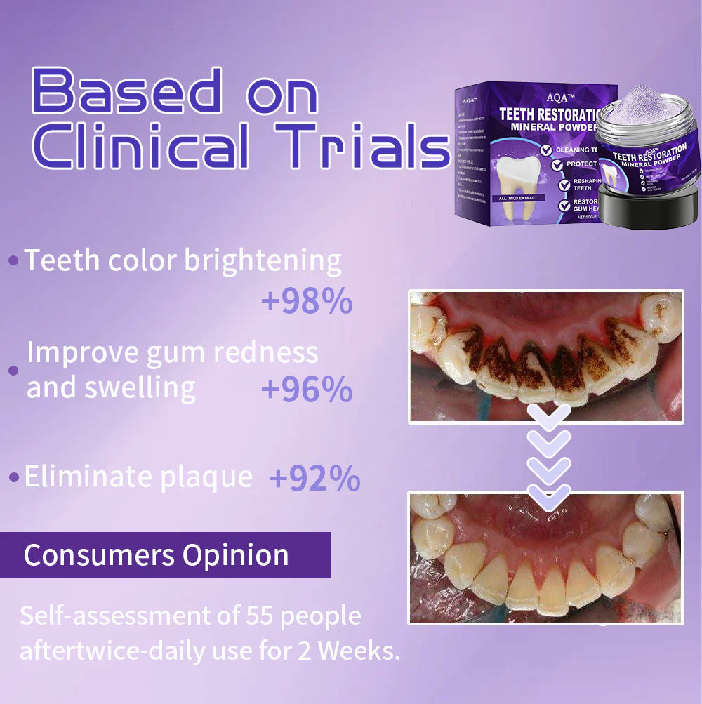 DentaRenew - Rebuild Your Enamel, Restore Your Smile - 50% OFF