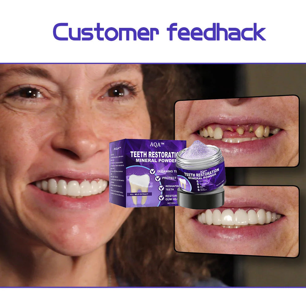 DentaRenew - Rebuild Your Enamel, Restore Your Smile - 50% OFF