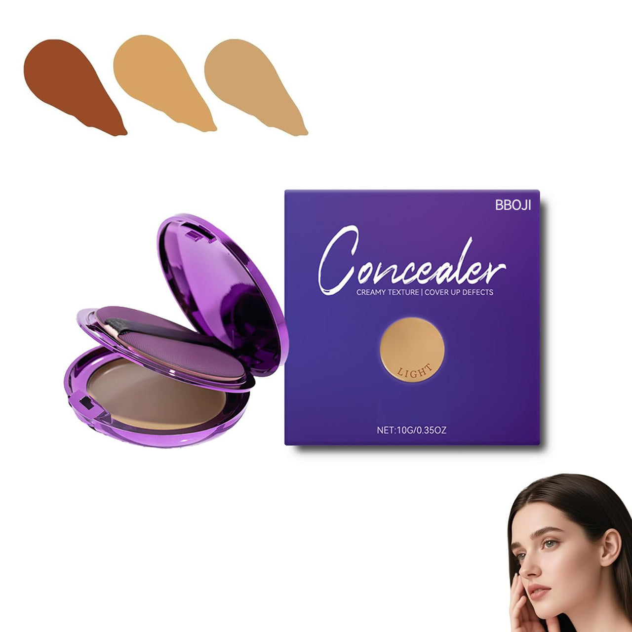 The Second-Skin Concealer - Full Coverage, Weightless Feel + 50% OFF