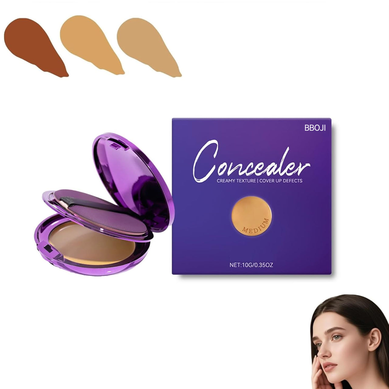 The Second-Skin Concealer - Full Coverage, Weightless Feel + 50% OFF