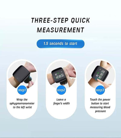 The HealthTrack Wrist Monitor - Easy Health Monitoring, Anywhere + 50% OFF