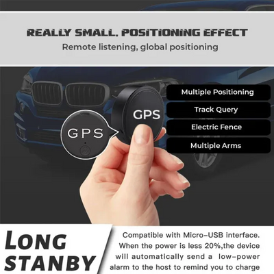 EasyFind Magnetic GPS Tracker - Find Anything, Instantly + 50% OFF