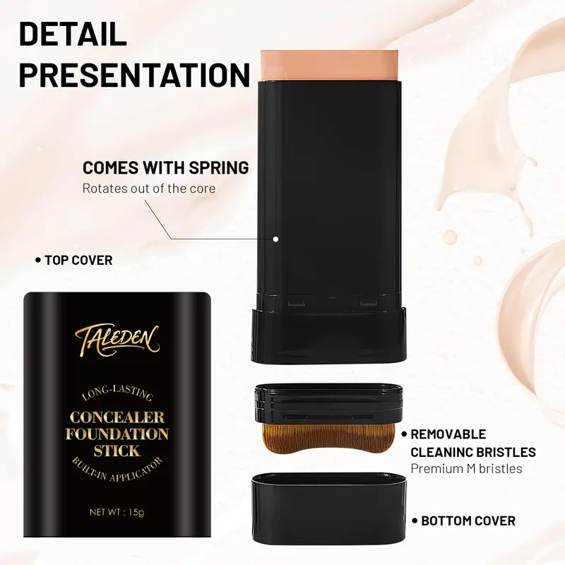 The Duo-Stick Foundation - Your Foundation & Brush in One + 50% OFF