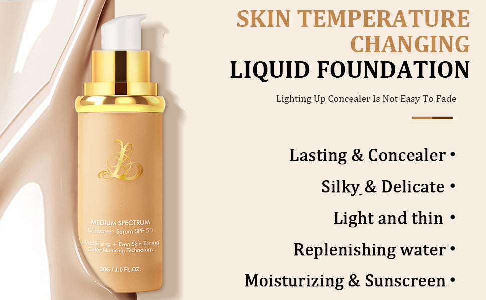 ChromaBlend Foundation - Your Adaptive Skin Perfector - 1+1 + FREE BRUSH