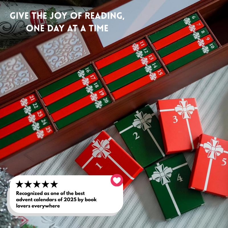 The Literary Advent Calendar - Unwrap a Classic Each Day + 50% OFF