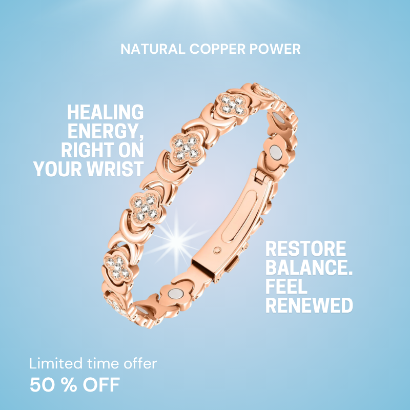 The MagnaCalm Copper Bracelet - Relief Disguised as Jewelry + 50% OFF