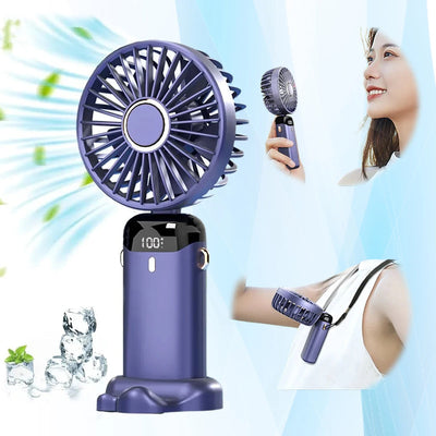 AuraFlow Fan - Achieve Total Comfort and Composure, Anywhere, Anytime 50 % OFF