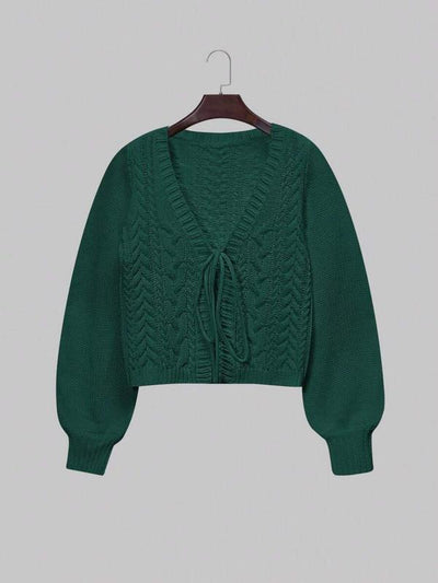 The Lantern Sleeve Cardigan - Effortless Year-Round Style + 50% OFF