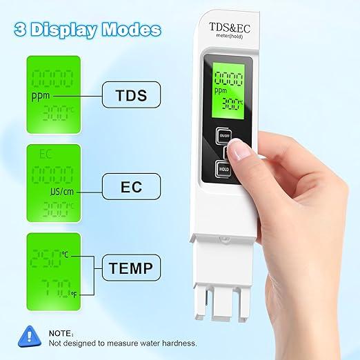 PureCheck 4-in-1 Digital Water Tester – Test Your Water with Confidence - 50% OFF