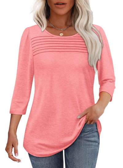 The DrapeFlow Tunic - The Ultimate Flattering Top - 50% OFF