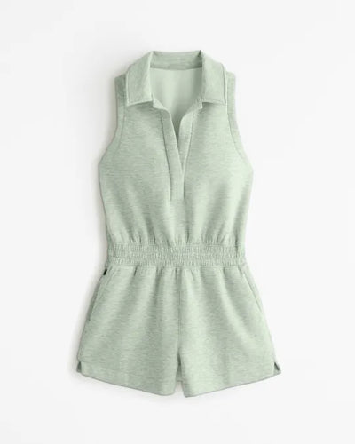 FlexFit Polo Romper – Effortless Style and All-Day Comfort - 50% OFF
