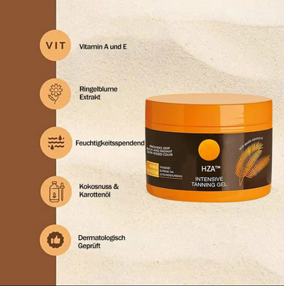 SunKiss – Fast-Absorbing Natural Tanning Gel - 50% OFF