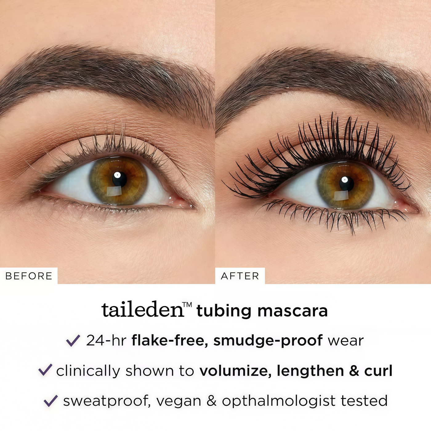 The Tube & Prime Mascara Duo - Smudge-Proof Lashes, Easy Removal - 50% OFF