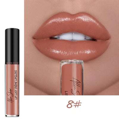 VelvetStay Waterproof Lipstick – Bold Color, All-Day Comfort -  1+1 Free