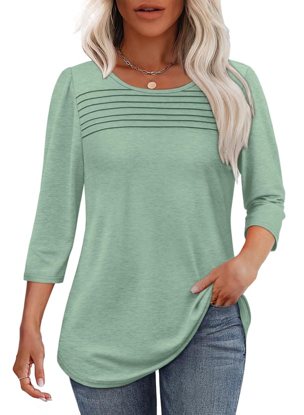 The DrapeFlow Tunic - The Ultimate Flattering Top - 50% OFF