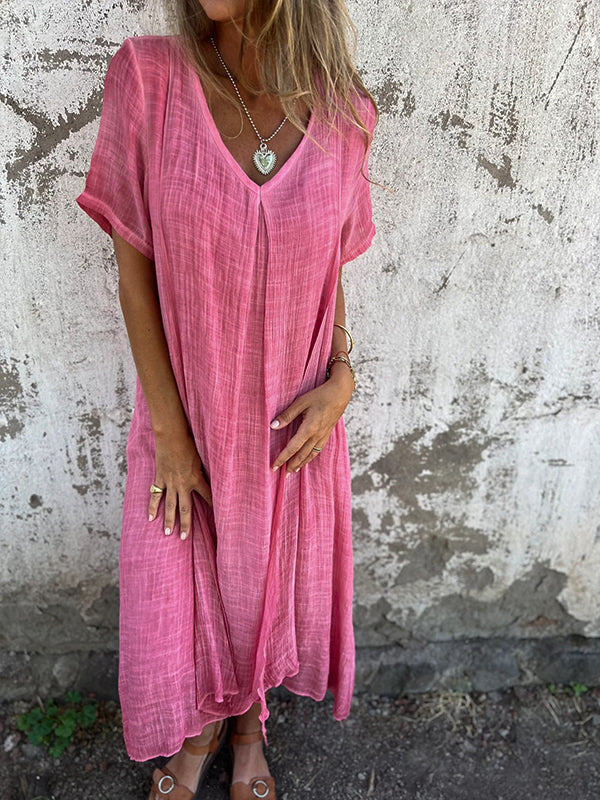 Ease & Flow Midi Dress – Effortless Style, All-Day Comfort - 60% OFF