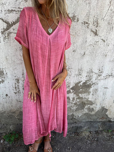 Ease & Flow Midi Dress – Effortless Style, All-Day Comfort - 60% OFF