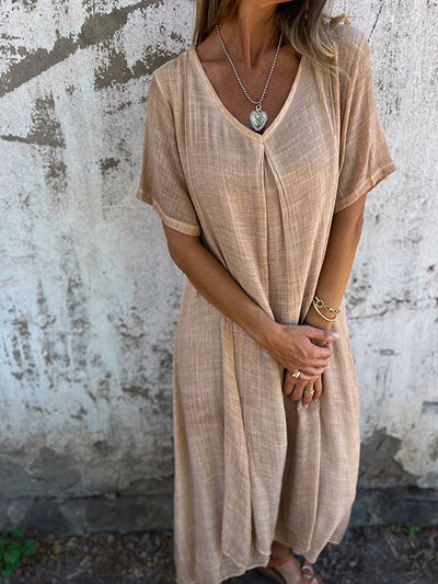 Ease & Flow Midi Dress – Effortless Style, All-Day Comfort - 60% OFF