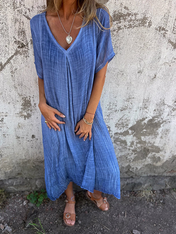 Ease & Flow Midi Dress – Effortless Style, All-Day Comfort - 60% OFF