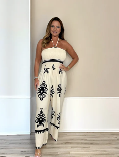 The Santorini Jumpsuit - Effortless, All-in-One Elegance - 50% OFF
