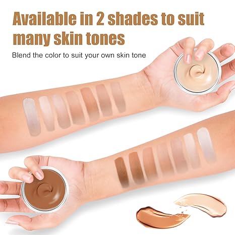 InkFade Veil Tattoo Concealer Makeup Cream - Full-Coverage, Waterproof, and Natural Finish - 50% OFF