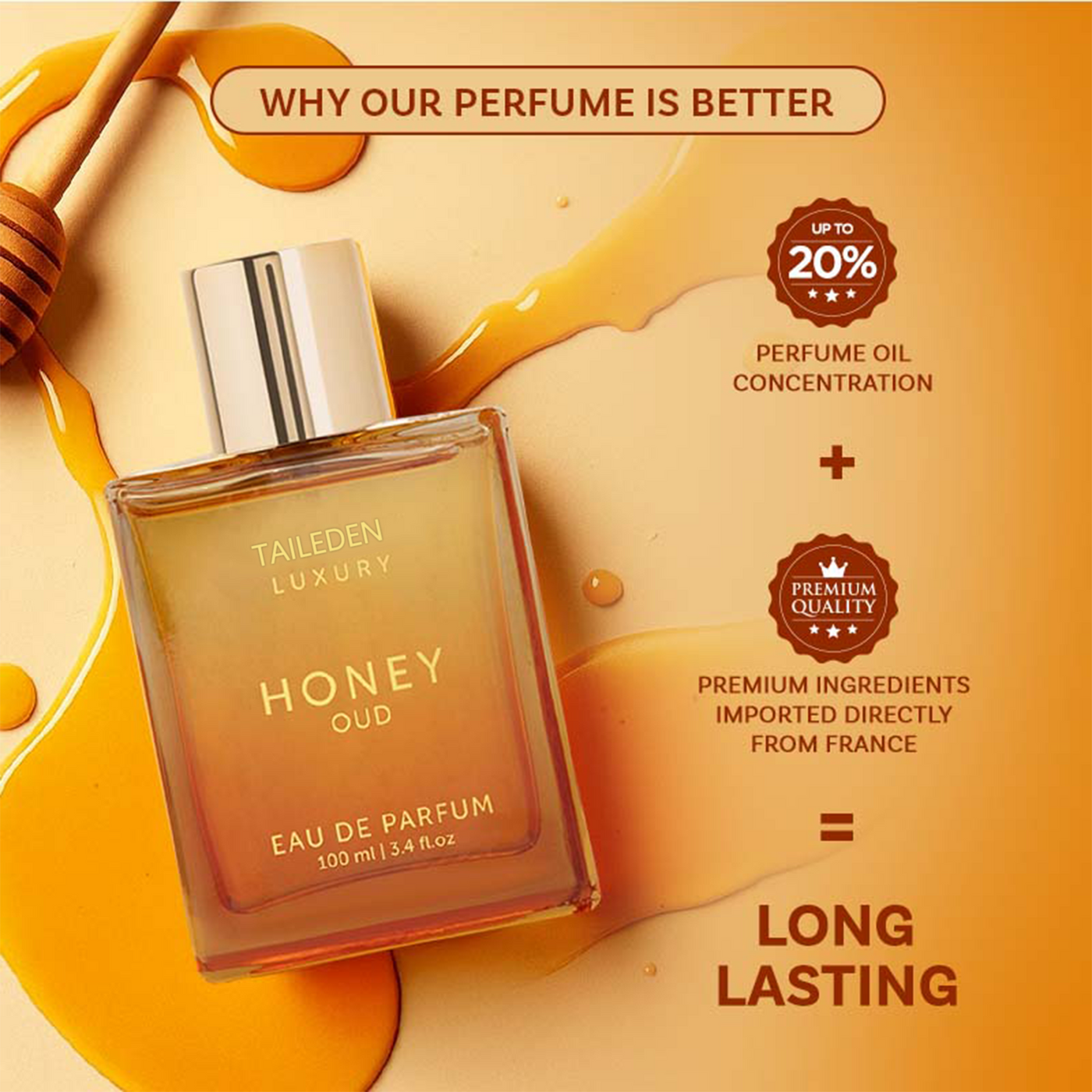 The Honey Oud Elixir - A Scent That Defies Definition + 50% OFF