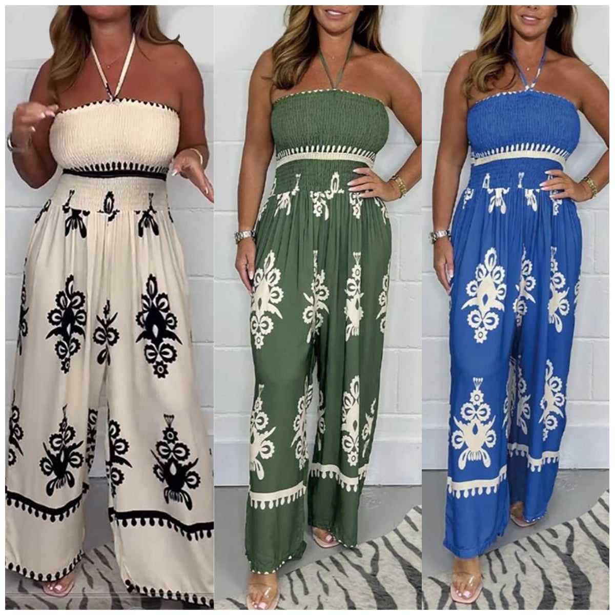 The Santorini Jumpsuit - Effortless, All-in-One Elegance - 50% OFF