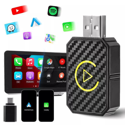 WirelessDrive Connect – Effortless CarPlay & Android Auto - 60% OFF