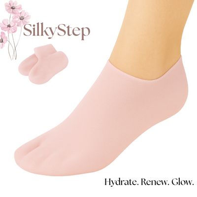 SilkyStep Foot Renewal Socks - Rejuvenate and pamper your feet with the ultimate spa experience - 1+2 FREE