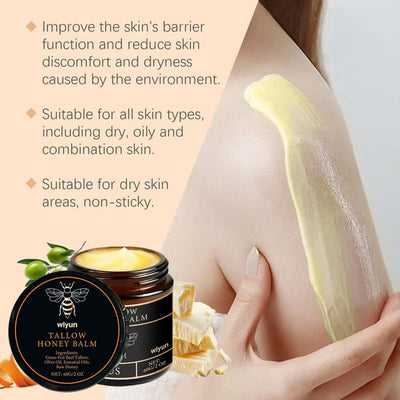Radiant Renewal – Tallow Balm for Deep Hydration & Youthful Glow - 50% OFF