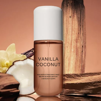 CocoGlow Hair & Body Mist - Long-Lasting Coconut Scent - 50% OFF