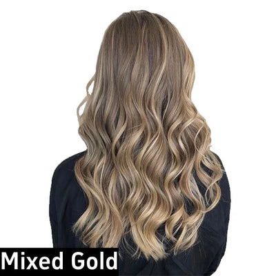 LuxeLocks Natural Lace Hair Net Human Hair Topper – Instantly Transform Your Look - 70% OFF