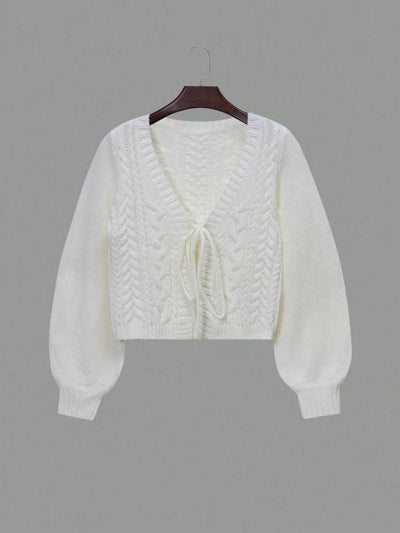 The Lantern Sleeve Cardigan - Effortless Year-Round Style + 50% OFF