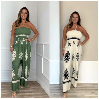 The Santorini Jumpsuit - Effortless, All-in-One Elegance - 50% OFF