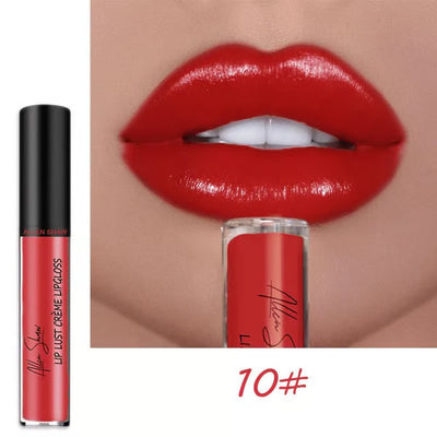 VelvetStay Waterproof Lipstick – Bold Color, All-Day Comfort -  1+1 Free