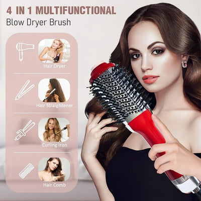 2-in-1 Hot Air Styler and Rotating Hair Dryer