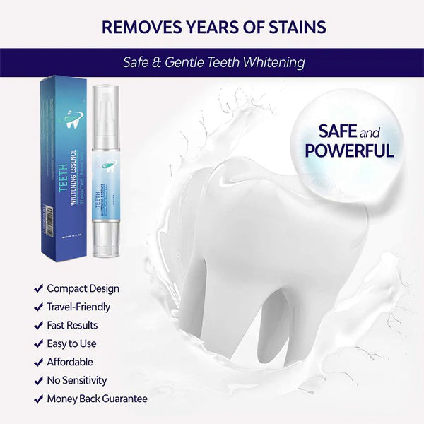 The Teeth Whitening Essence - A Whiter Smile, No Sensitivity + 50% OFF