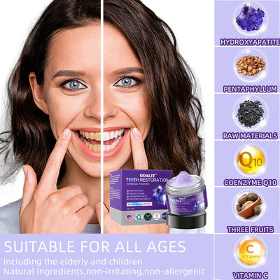 ODALIT™ TeethRestoration Mineral Powder 🦷(ADA recommended)