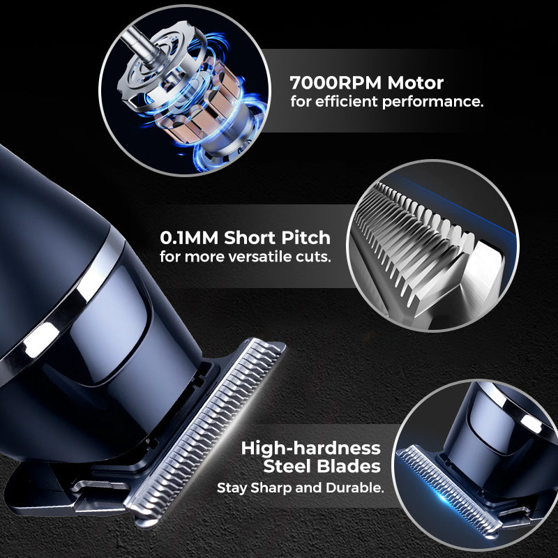 TrimPro Precision Grooming Kit – Master Your Style at Home - 60% OFF