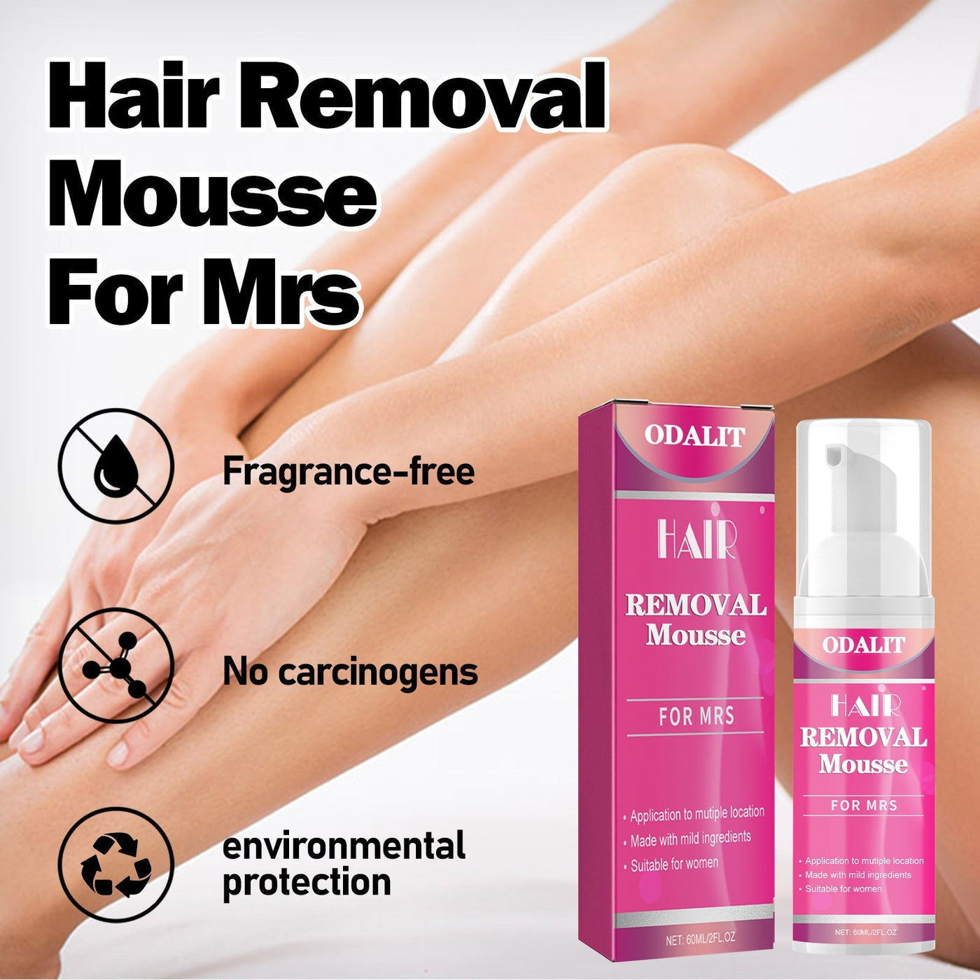 SmoothSkin Crystal Hair Remover – Effortless Hair Removal Without Pain - 50% OFF