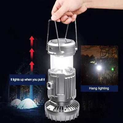 TrailGlow 3-in-1 Magnetic LED Camping Light – Light Where You Need It, Anytime, Anywhere - 50% OFF