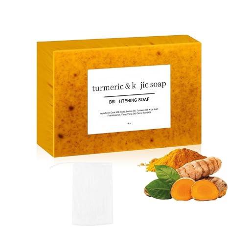 AuraBright Turmeric Soap - Your Luminous Skin Secret - 50% OFF